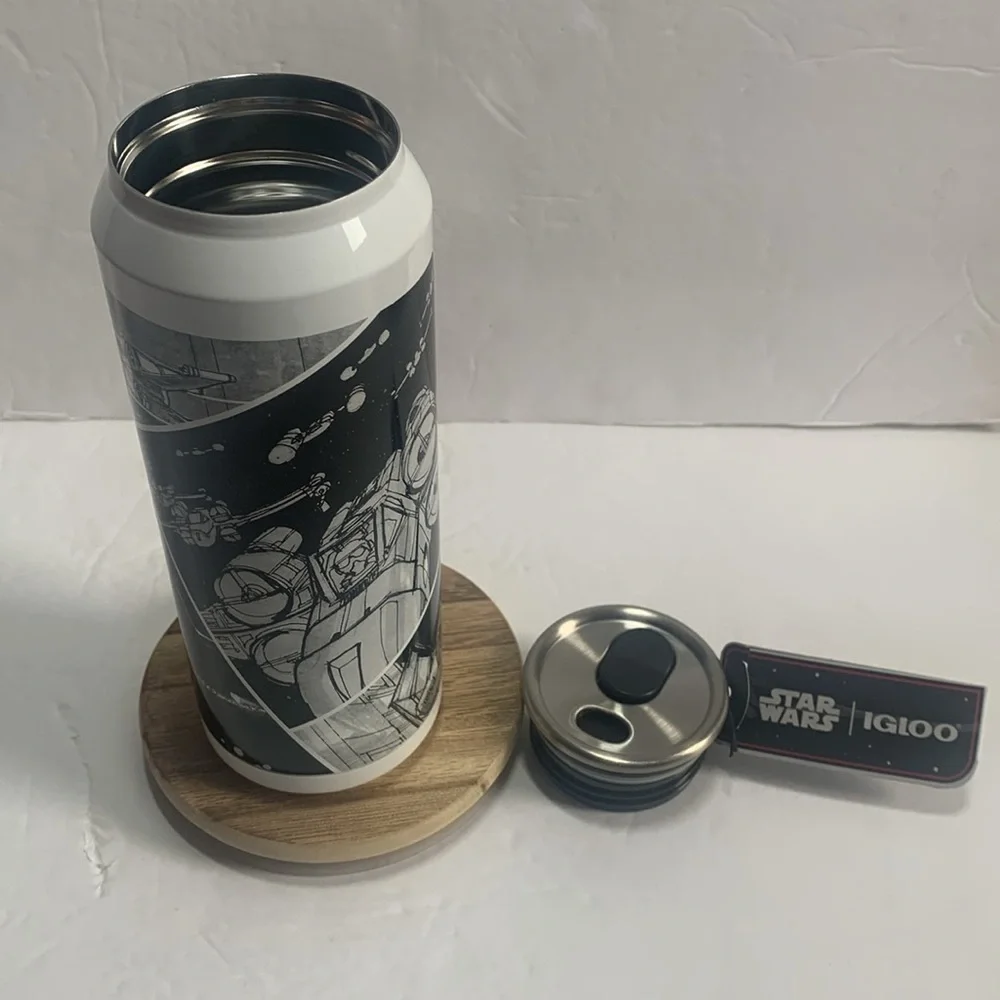 STAR WARS 16oz Tumbler Storyboards Stainless Steel Can 16 Oz New
